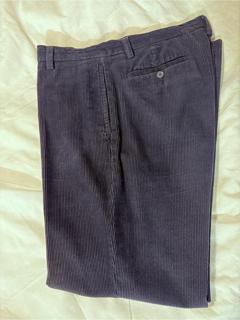 Náutica Men's Navy Corduroy Dress Pants